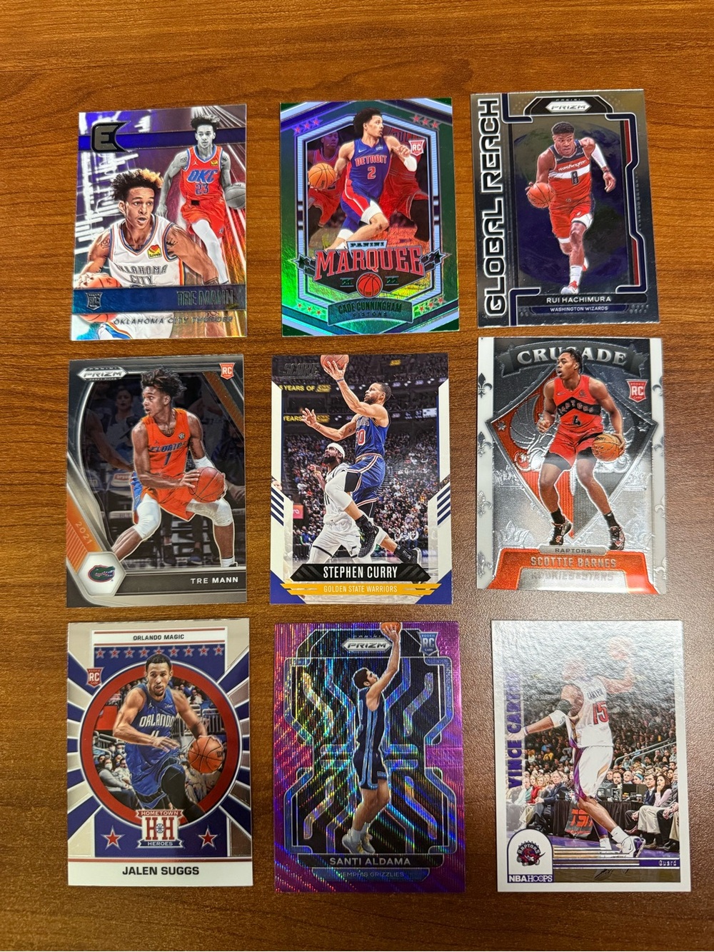 Panini Basketball Card Lot - Steph Curry